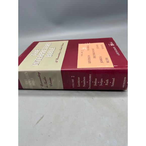 the interpreter's bible hardcover book volume 2 english copyright 1953 READ - Picture 3 of 6